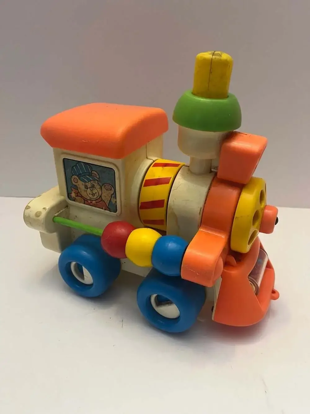 1982 Vintage Child Guidance Busy Choo-Choo Developmental Train Toy